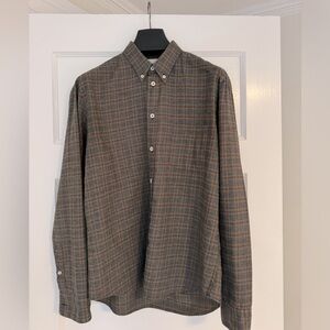 Billy Reid long sleeve cotton shirt